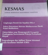 Image of Kesmas : Jurnal Kesehatan Masyarakat Nasional