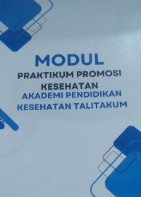 Image of Modul Praktikum Promosi Kesehatan